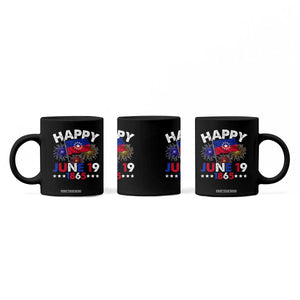 Juneteenth Flag Coffee Mug Black Freedom Black History June 19 1865 TS10 Print Your Wear