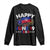 Juneteenth Flag Long Sleeve Shirt Black Freedom Black History June 19 1865 TS10 Black Print Your Wear