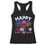 Juneteenth Flag Racerback Tank Top Black Freedom Black History June 19 1865 TS10 Black Print Your Wear