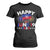 Juneteenth Flag T Shirt For Women Black Freedom Black History June 19 1865 TS10 Black Print Your Wear