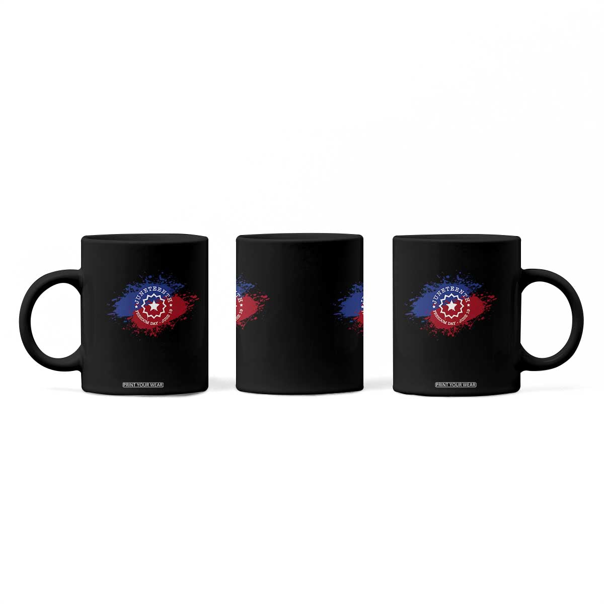Juneteenth Freedom Day June 19 1865 Coffee Mug Juneteenth Flag TS11 Print Your Wear
