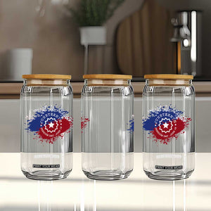 Juneteenth Freedom Day June 19 1865 Glass Can Juneteenth Flag TS11 Print Your Wear