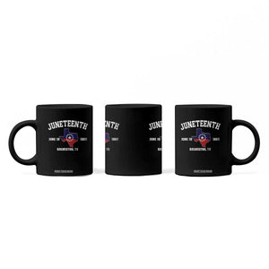 Juneteenth Galveston Texas Coffee Mug Juneteenth Flag African American History TS11 Print Your Wear