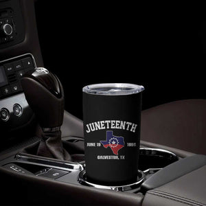 Juneteenth Galveston Texas Tumbler Cup Juneteenth Flag African American History TS11 Print Your Wear