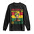 Juneteenth Is My Independence Day 160 Years Of Freedom Long Sleeve Shirt TS11 Black Print Your Wear