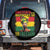 Juneteenth Is My Independence Day 160 Years Of Freedom Spare Tire Cover TS11 No hole Black Print Your Wear