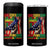 Juneteenth Is My Independence Day 4 in 1 Can Cooler Tumbler Black Pride American Flag TS11 One Size: 16 oz Black Print Your Wear