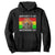 Juneteenth Is My Independence Day Hoodie Bold Afro Liberation Pan-African Flag TS02 Black Print Your Wear