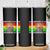 Juneteenth Is My Independence Day Skinny Tumbler Bold Afro Liberation Pan-African Flag TS02 Print Your Wear