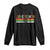 Juneteenth Long Sleeve Shirt Black History Culture Excellence Respect Retro Vintage TS10 Black Print Your Wear