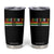 Juneteenth Tumbler Cup Black History Culture Excellence Respect Retro Vintage TS10 Black Print Your Wear