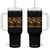 Juneteenth Vibes Only Tumbler With Handle Afro Pride Sunglasses Black History Celebration TS02 One Size: 40 oz Black Print Your Wear