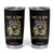 Just A Dad Who Always Came Back With The Milk Tumbler Cup Raccoon American Flag Father's Day TS10 Black Print Your Wear
