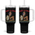 Just A Dad Who Always Came Back With The Milk Tumbler With Handle Funny Fathers Day Bigfoot Sasquatch Lovers TS10 One Size: 40 oz Black Print Your Wear