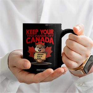 Keep Your Tiny Hands Off Canada Coffee Mug Not For Sale Canadian Maple Leaf Beaver TS02 Print Your Wear