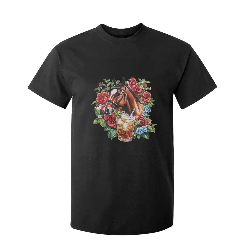 Ky Derby Day Party T Shirt For Kid Mint Juleps and Roses Horse Racing TS02 Black Print Your Wear
