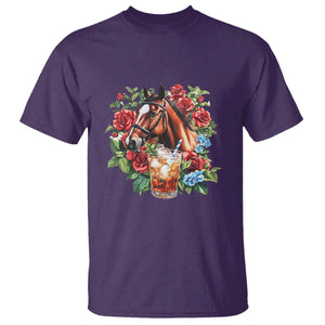 Ky Derby Day Party T Shirt Mint Juleps and Roses Horse Racing TS02 Purple Print Your Wear