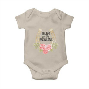 Ky Derby Horse Racing Baby Onesie Horses and Roses TS02 Sand Print Your Wear