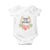 Ky Derby Horse Racing Baby Onesie Horses and Roses TS02 White Print Your Wear