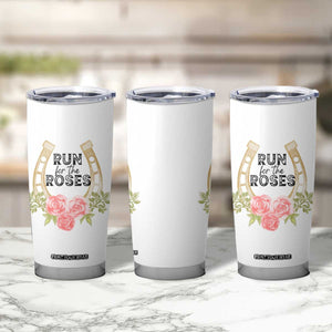 Ky Derby Horse Racing Tumbler Cup Horses and Roses TS02 Print Your Wear