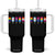 LGBT Rainbow Popsicles Tumbler With Handle Summer Ice Cream LGBTQ Pride Ally TS10 One Size: 40 oz Black Print Your Wear