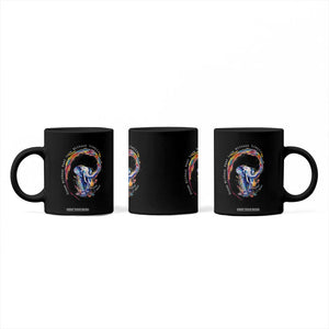 LGBTQ Ally Coffee Mug Dream Without Fear Love Without Limits Rainbow Watercolor Elephant TS09 Print Your Wear