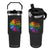 LGBTQ Be A Decent Human Its Not That Hard Flip Straw Tumbler Rainbow Flower TS11 One Size: 30 oz Black Print Your Wear