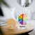 LGBTQ Be A Decent Human Its Not That Hard Glass Can Rainbow Flower TS11 Print Your Wear