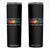 LGBTQ Be A Decent Human Its Not That Hard Skinny Tumbler Rainbow Hearts TS11 Black Print Your Wear