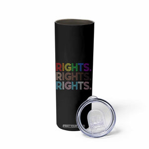 LGBTQ Trans Rights Skinny Tumbler Social Justice Equality Human Rights TS10 Print Your Wear