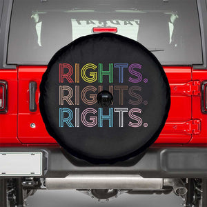 LGBTQ Trans Rights Spare Tire Cover Social Justice Equality Human Rights TS10 Black Print Your Wear