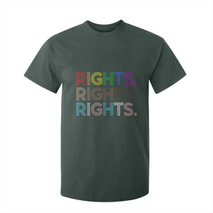 LGBTQ Trans Rights T Shirt For Kid Social Justice Equality Human Rights TS10 Dark Forest Green Print Your Wear