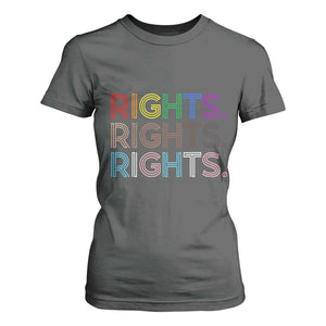 LGBTQ Trans Rights T Shirt For Women Social Justice Equality Human Rights TS10 Dark Heather Print Your Wear