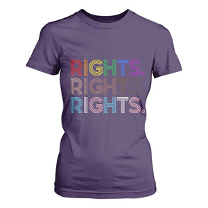 LGBTQ Trans Rights T Shirt For Women Social Justice Equality Human Rights TS10 Purple Print Your Wear