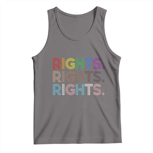 LGBTQ Trans Rights Tank Top Social Justice Equality Human Rights TS10 Deep Heather Print Your Wear
