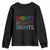 LGBTQ Trans Rights Youth Sweatshirt Social Justice Equality Human Rights TS10 Black Print Your Wear