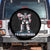 LGBTQ Trans Spare Tire Cover Stop Transphobia Trans Rights Social Justice TS10 No hole Black Print Your Wear