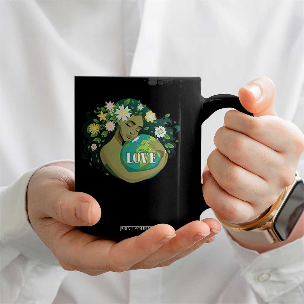 LOVE Mother Earth Day Save Our Planet Environment Green Coffee Mug TS11 Print Your Wear