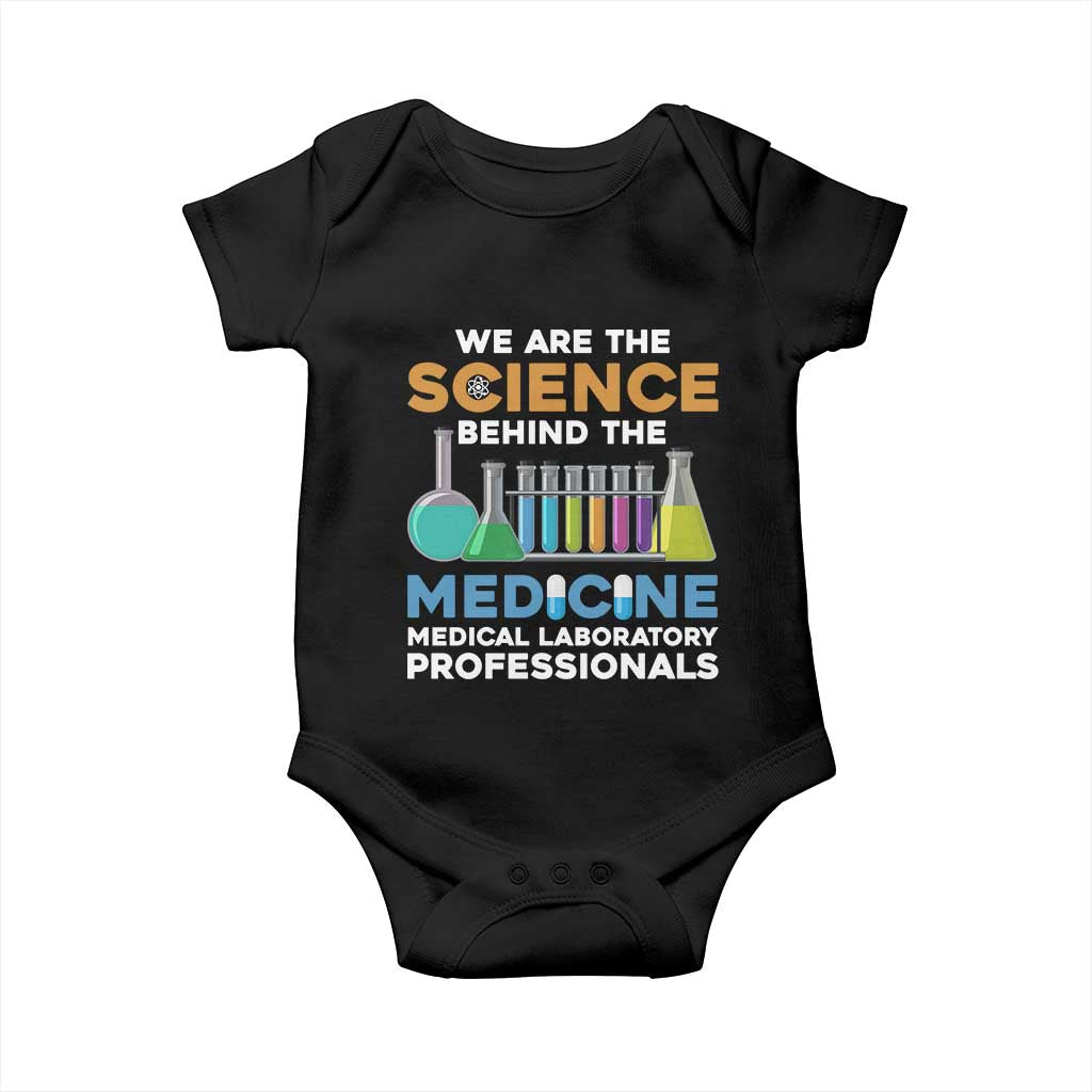 Lab Week Baby Onesie Funny Lab Techinician Medical Laboratory Science TS02 Black Print Your Wear