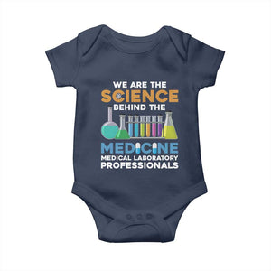 Lab Week Baby Onesie Funny Lab Techinician Medical Laboratory Science TS02 Navy Print Your Wear