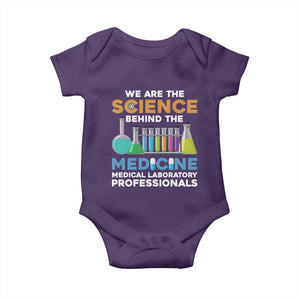 Lab Week Baby Onesie Funny Lab Techinician Medical Laboratory Science TS02 Purple Print Your Wear