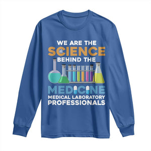 Lab Week Long Sleeve Shirt Funny Lab Techinician Medical Laboratory Science TS02 Royal Blue Print Your Wear