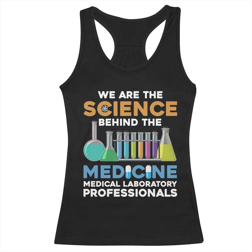 Lab Week Racerback Tank Top Funny Lab Techinician Medical Laboratory Science TS02 Black Print Your Wear