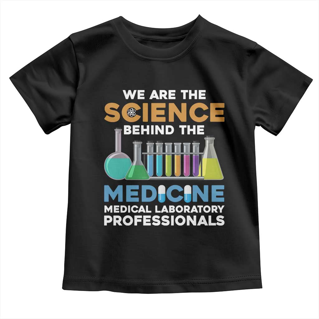Lab Week Toddler T Shirt Funny Lab Techinician Medical Laboratory Science TS02 Black Print Your Wear
