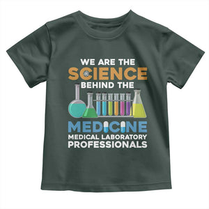 Lab Week Toddler T Shirt Funny Lab Techinician Medical Laboratory Science TS02 Dark Forest Green Print Your Wear