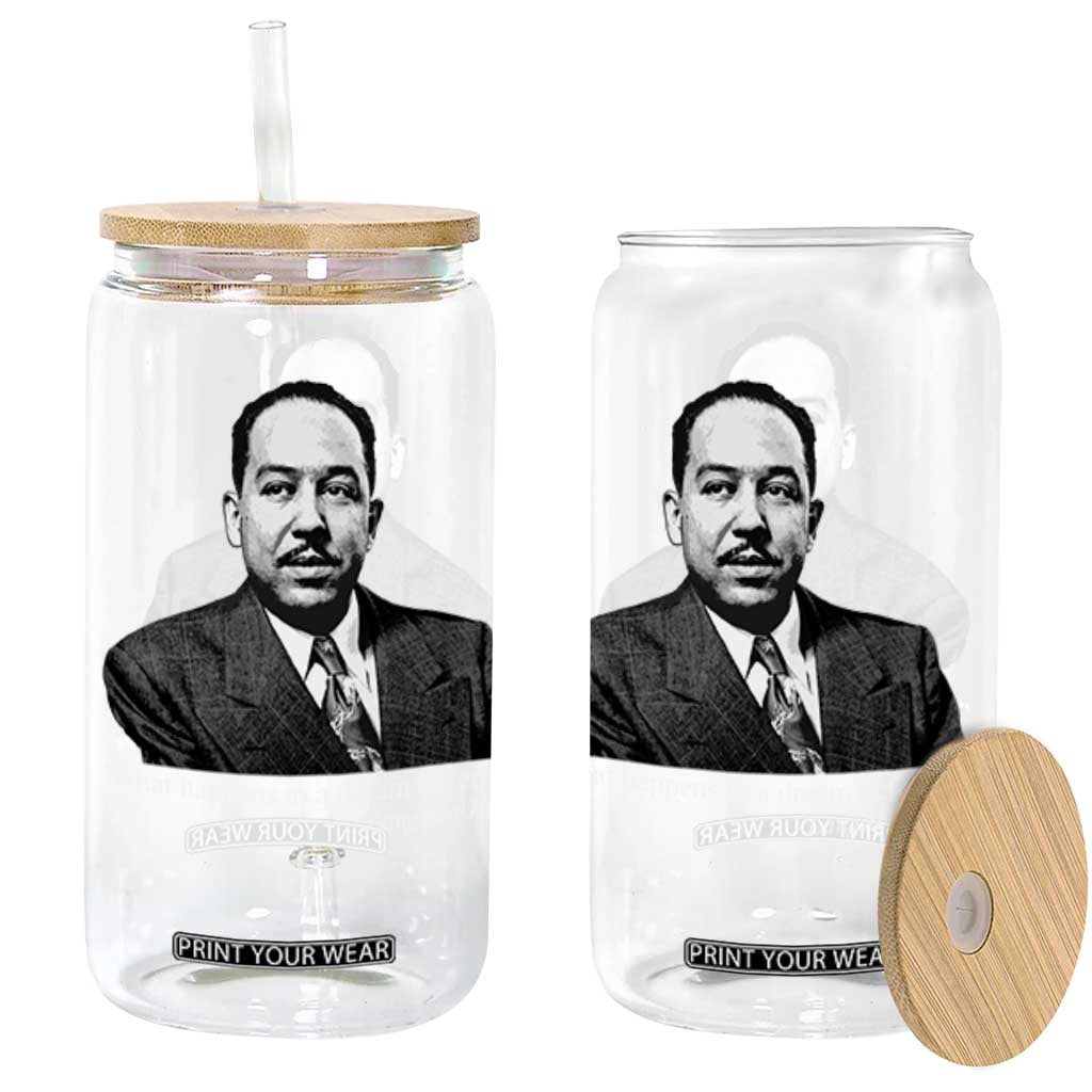 Langston Hughes Glass Can A Dream Deferred Juneteenth Black History Civil Right TS10 Black Print Your Wear