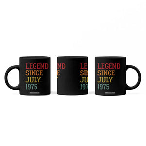 Legend Since July 1975 Coffee Mug Vintage Retro 50th Birthday Gifts TS10 Print Your Wear