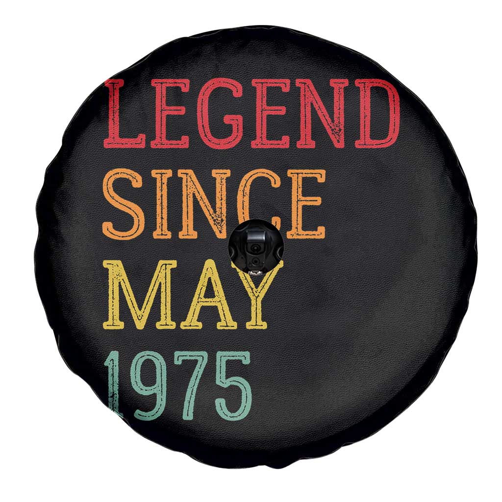 Legend Since May 1975 Spare Tire Cover Vintage Retro 50th Birthday Gifts TS10 Print Your Wear