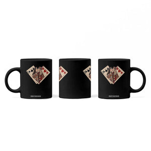 Lesbian Pride Coffee Mug Vintage Kissing Cards Sapphic Art TS10 Print Your Wear