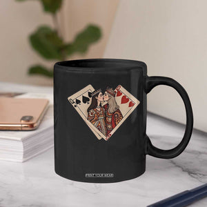 Lesbian Pride Coffee Mug Vintage Kissing Cards Sapphic Art TS10 Print Your Wear